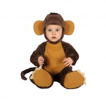 Combinaison de bébé singe avec coiffe et chaussons (18/24 mois)