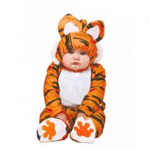 Combinaison de bébé tigre avec cagoule (1/2 ans)