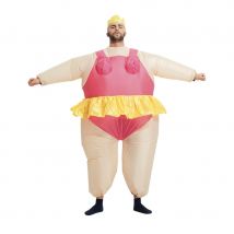 Costume de ballerine gonflable pour adulte (Taille unique)