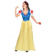 Costume de blanche pour femme adulte (M)
