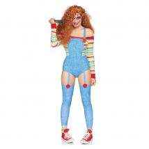 Costume de Chucky sexy pour femme, deluxe (S/M)
