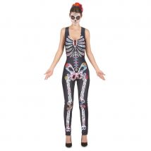 Combinaison Dia de los muertos sans manches (S/M)