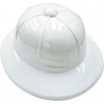 Chapeau d'explorateur adulte blanc