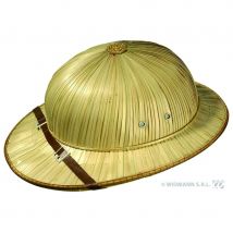 Chapeau d'explorateur en paille (Taille unique)