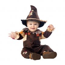 Costume d'épouvantail pour bébé (6/12 mois)