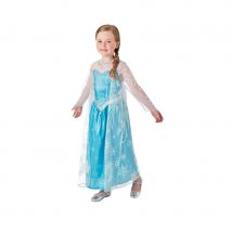 Costume de Elsa pour fillette, Reine des neiges (5/6 ans)