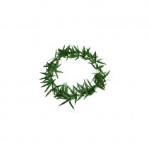 Collier de feuilles vertes