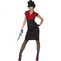 Costume de femme gangster des années 20 (M)