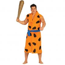 Costume de Fred Flintstone pour adulte, Pierrafeu (Taille unique)