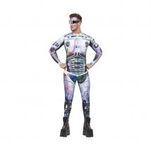 Combinaison d'homme robot pour adulte (XL)