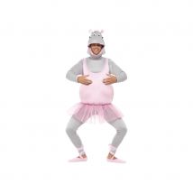 Costume d'hippopotame ballerine (Taille unique)