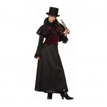 Costume de Jack l’éventreur pour femme (S)