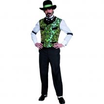 Costume de joueur de poker du western (m)