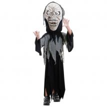 Costume de la mort avec grosse tête pour enfant (8/10 ans)