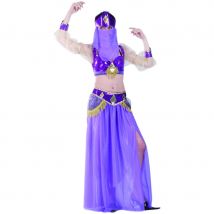 Costume danseuse orientale violet (M)