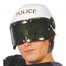Casque de policer avec visière