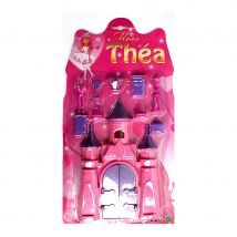 Château de poupée avec accessoires