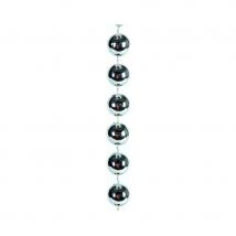 Collier de perles argentées de 2.7 m (ARGENT)