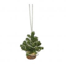 Collier de perles argentées de 2,70 m (Argentée)