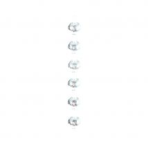 Collier de perles transparentes de 2.7 m (TRANS)
