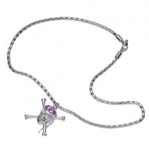 Collier de pirate avec pendentif girly