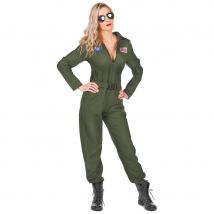 Combinaison de pilote d'avion pour femme (S)