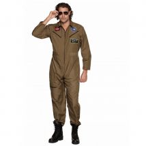 Combinaison de pilote de chasse pour homme (M)