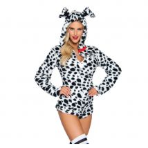 Combishort dalmatien pour femme, sexy (L)