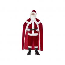 Costume de père noël avec large cape (M)