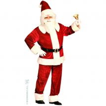 Costume de père noel us en velour xl (XL)