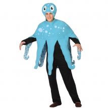 Costume de pieuvre bleue pour homme (M/L)