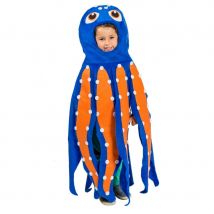 Costume de poulpe bleu pour enfant (5/7 ans)