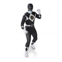Costume de Power Rangers noir seconde peau (L)