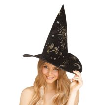 Chapeau de sorcière étoiles et constellations