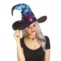 Chapeau de sorcière univers pour femme