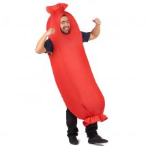 Costume de saucisse pour adulte (Taille unique)