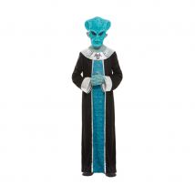 Costume de Seigneur Alien bleu pour enfant (10/12 ans)
