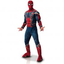 Costume de Spiderman Infinity War musclé, adulte (M/L)