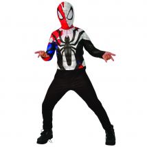 Costume de Spiderman venomisé pour enfant (5/6 ans)