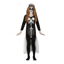 Costume de squelette sirène pour enfant (10/12 ans)
