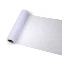 Chemin de table blanc en dentelle, 5m