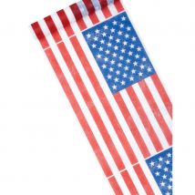Chemin de table imprimé drapeau Américain