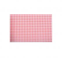 Chemin de table vichy rouge 30cm x 5m (28cm X 5m)