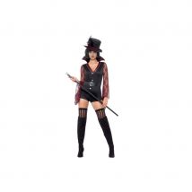 Costume de vampiresse sexy, short court (S)