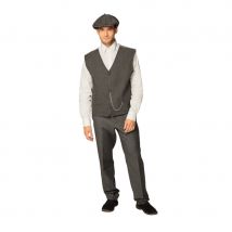 Casquette et gilet années 20 pour homme (M/L)