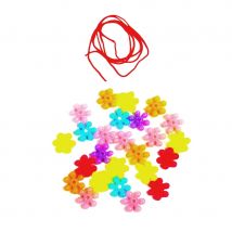 Collier en perles de fleurs à composer