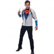 Cravate et T-shirt de Superman pour homme (M/L)