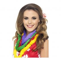 collier fêtes hawaien
