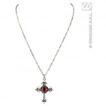 Collier gothique croix (Taille unique)