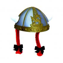 Casque gros gaulois adulte avec tresses